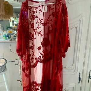 Beautiful deep burgundy cameo